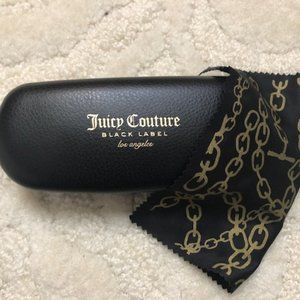 Juicy Couture Black Label Eye Glass Case
